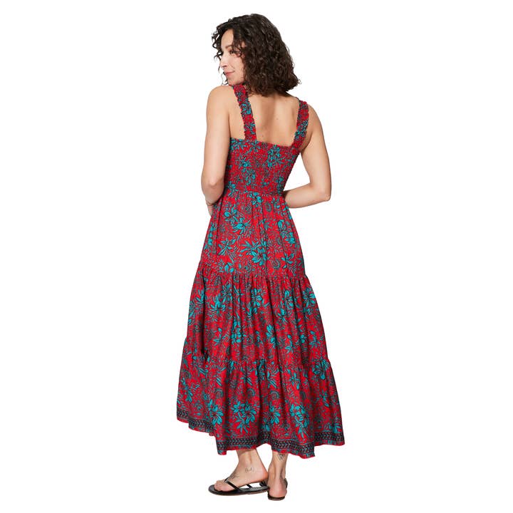 Ipanima - Wholesale Dress - Women's - MAXIPA4004L SLEEVELESS LONG SUMMER DRESS1