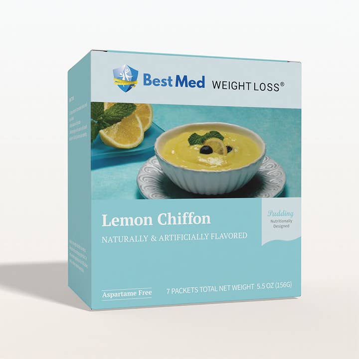 BestMed High-Protein Pudding, Lemon Chiffon (7ct) for wholesale by BestMed