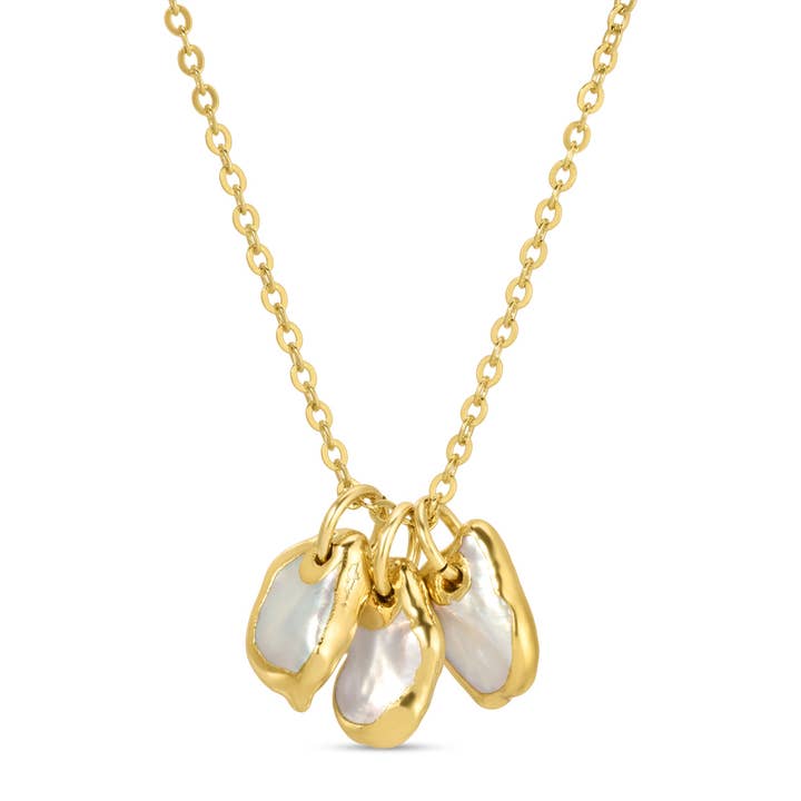 Keshi parelketting voor wholesale door Meghan Bo Designs