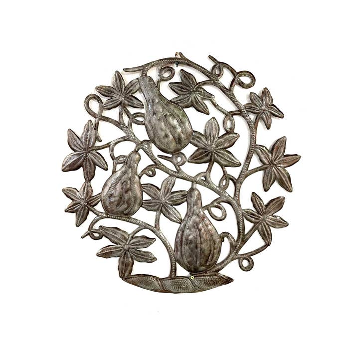 Usine de courges en acier pour la vente par Haiti Fair Trade- Papillon Marketplace