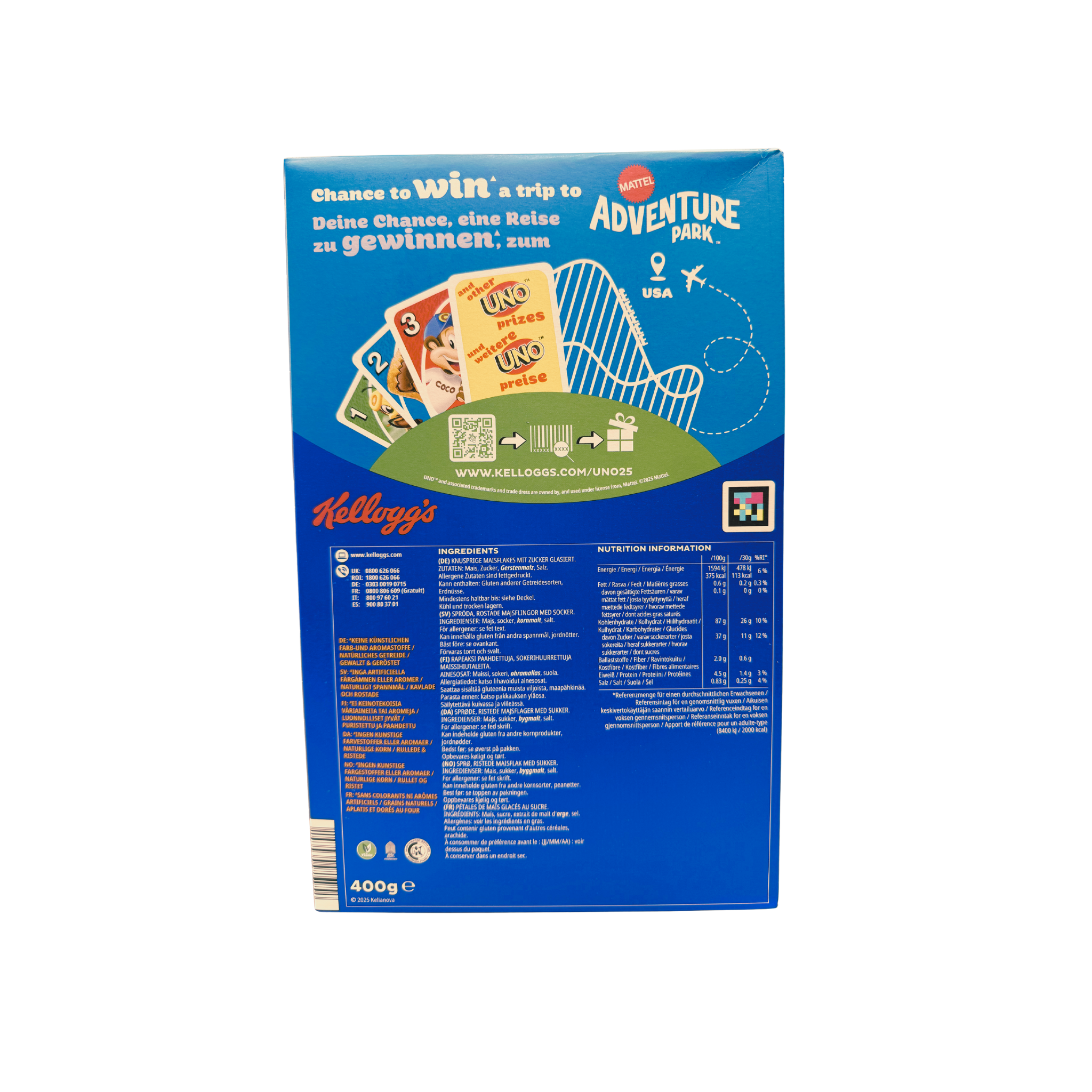 utoppa GmbH - Wholesale Breakfast cereal - Kellogg's Frosties 400g1
