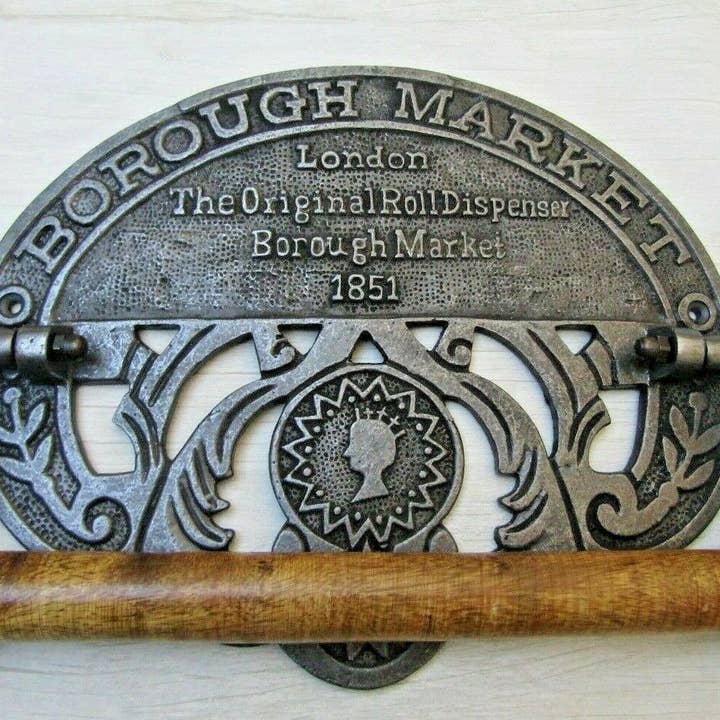 Borough Market London 1851 Küchenrollenhalter für den Großhandel von IronmongeryWorld