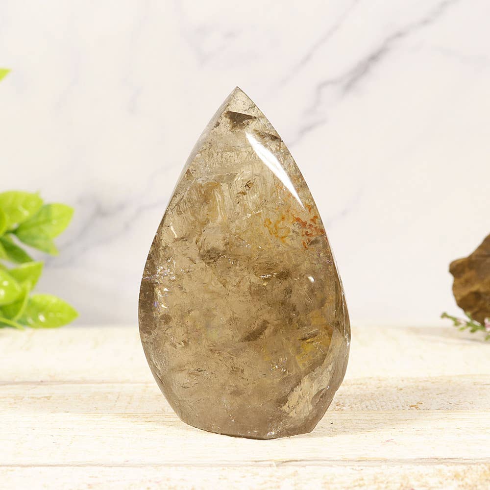 Natures Artifacts Inc - Wholesale Spiritual Stone/Crystal - Smoky Quartz Flame 2