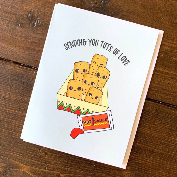 Papermain - Wholesale Birthday Card - Tater Tot Birthday Best Wishes Card3