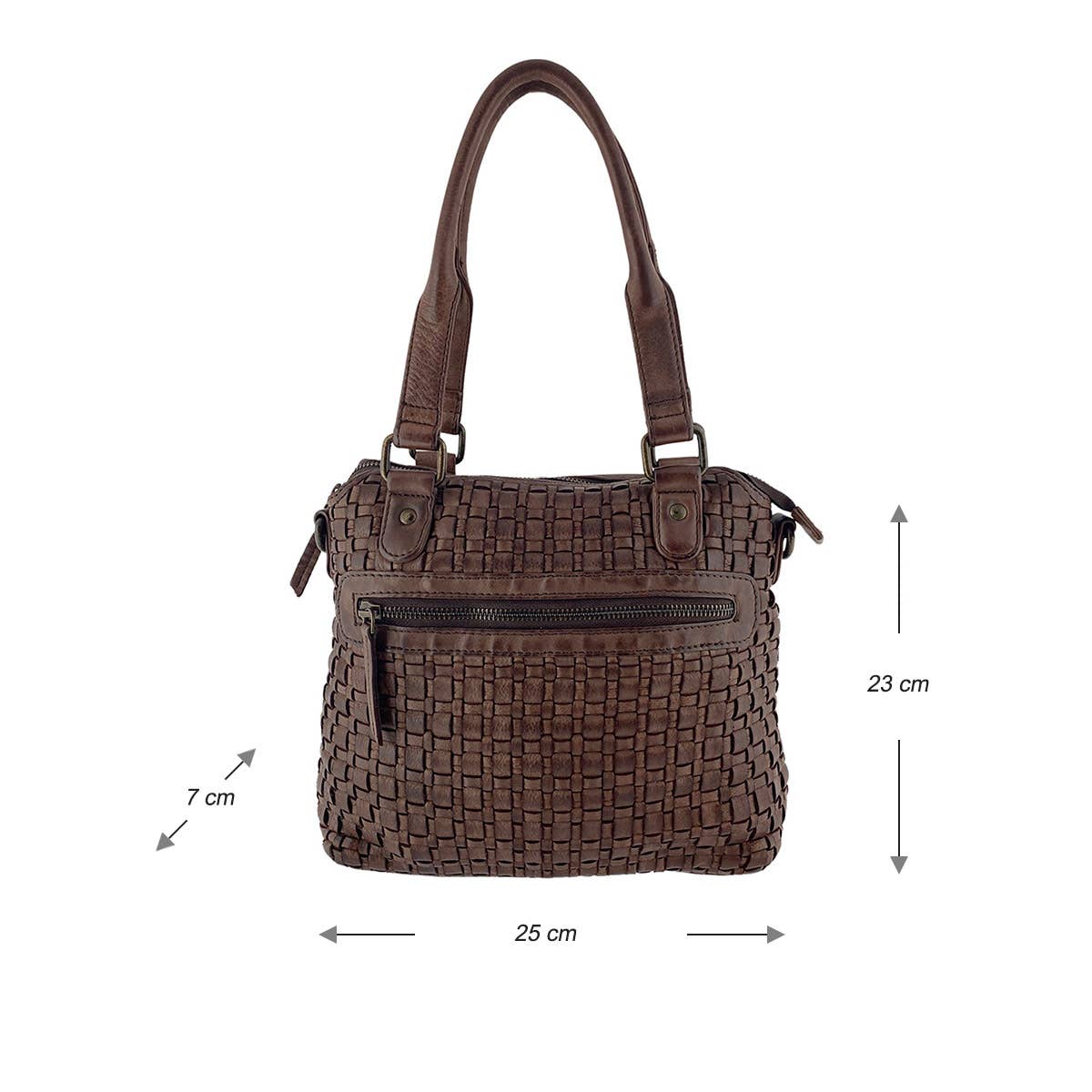 Arrigo - Wholesale Shoulder Bag - Women's - Arrigo Braided Leather Shoulder Bag or Handbag - 4 colours13