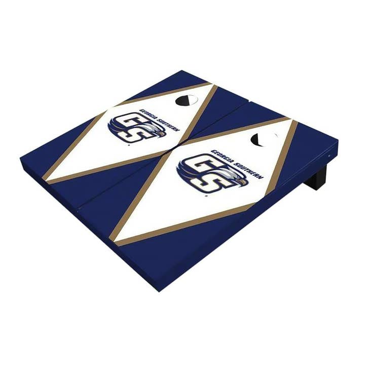 Ensemble de cornhole tout temps Diamond des Eagles de Georgia Southern pour la vente par Skip's Garage
