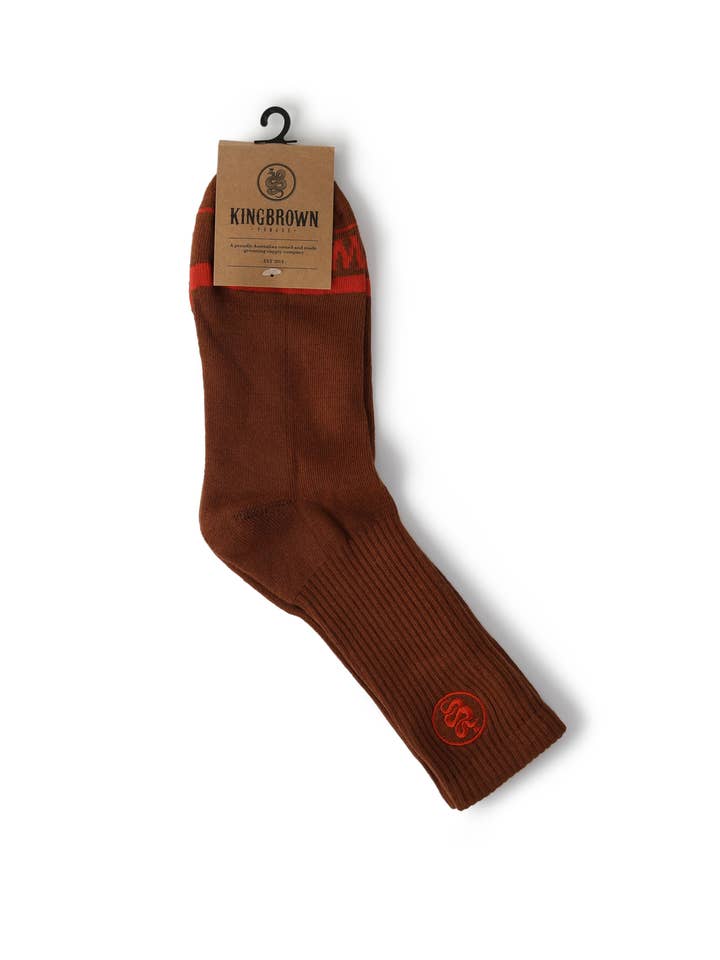 King Brown Pomade - Wholesale Socks – Men's - Vintage Brown Sports Socks1