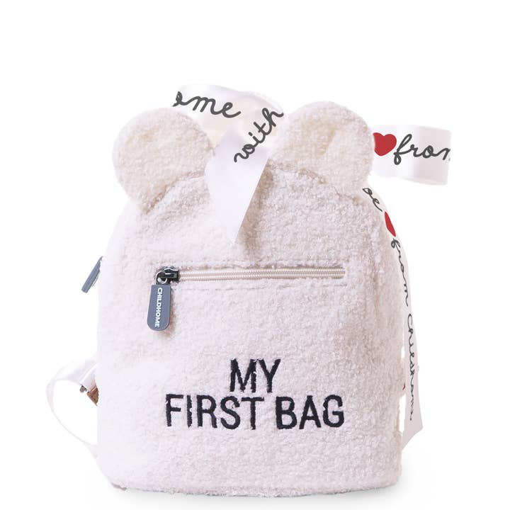 Childhome – wholesale Ryggsäck - Barn – MIN FÖRSTA VÄSKA TEDDY OFF-WHITE