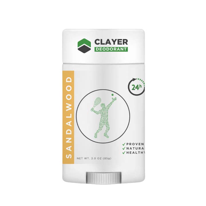 Best Natural Deodorant Tennis - 3.35 OZ - NEW FORMULA for wholesale by Clayer