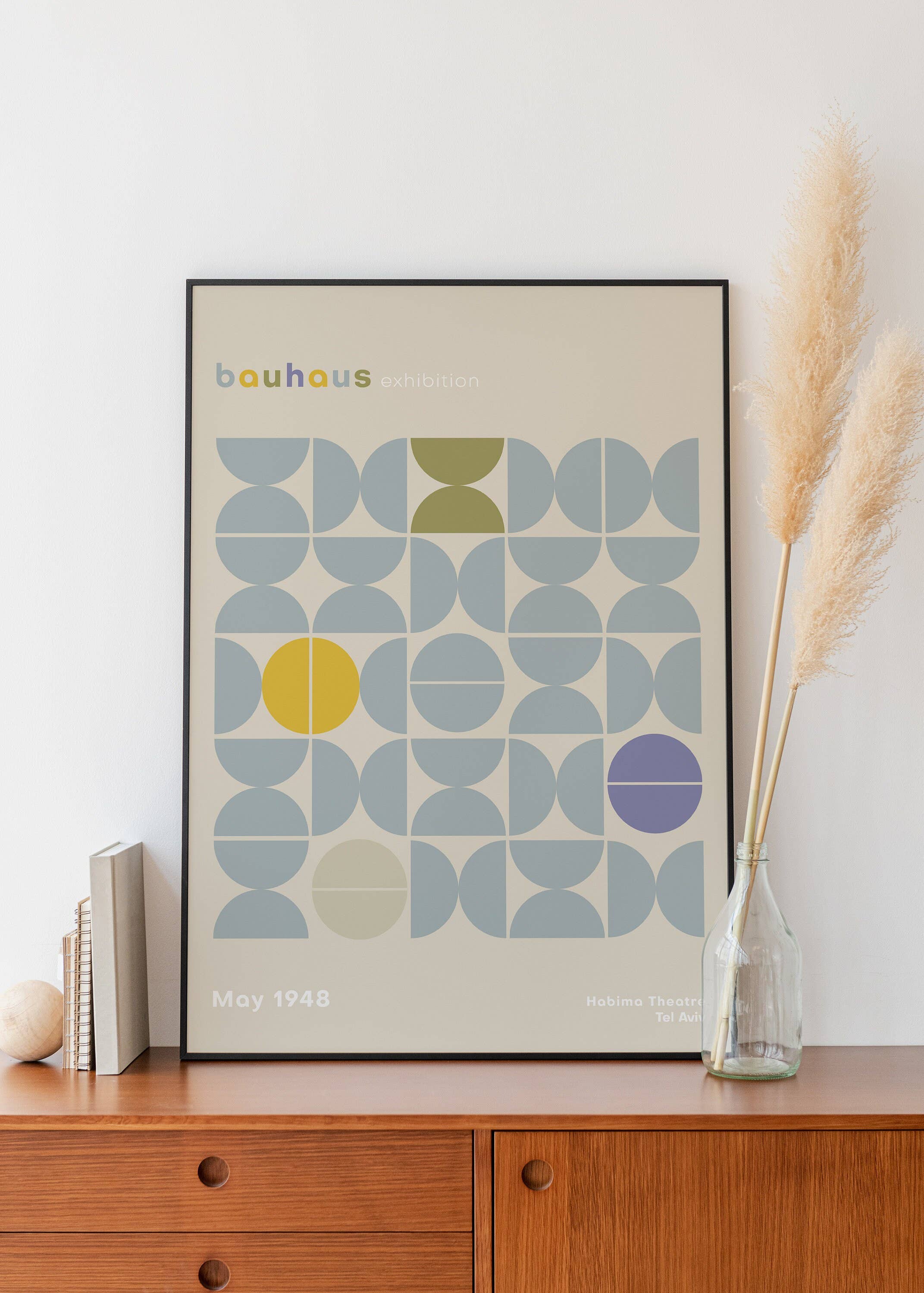 Jaffa Orange - Venta al por mayor Pósteres - Póster Bauhaus de Tel Aviv, Israel, arte para pared de cocina1