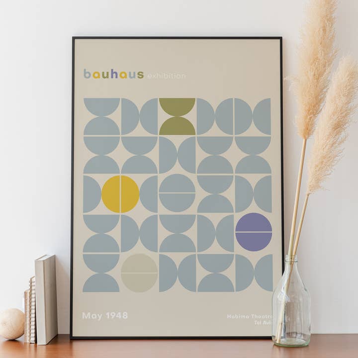 Jaffa Orange - Venta al por mayor Pósteres - Póster Bauhaus de Tel Aviv, Israel, arte para pared de cocina1