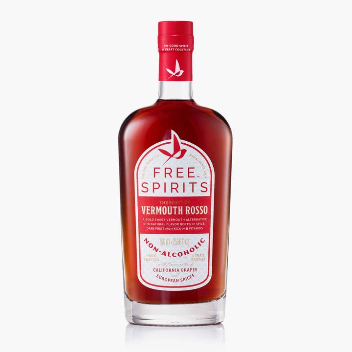 Free Spirits - Wholesale Non-Alcoholic Spirits/Wine/Beer - Free Spirits | Vermouth Rosso | Non-Alcoholic Sweet Vermouth