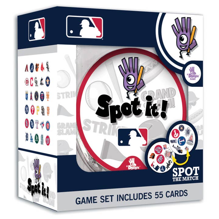 Masterpieces Puzzles - Wholesale Card Game - MLB - League Spot It!