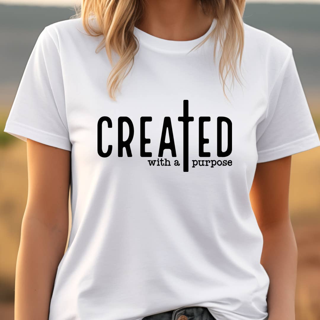 Urban Edge Co. - Wholesale T-Shirt (Graphic) - Unisex - CREATED with a purpose Graphic Tee #9227