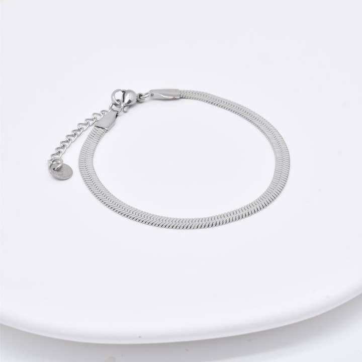 Kapyco - Vendita all'ingrosso Bracciali a catena e a maglie - Bracciale in acciaio inox oro o argento BR1102913