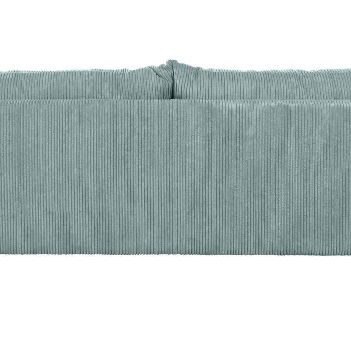 SCANDINAVIAN STORIES by MARTON - Wholesale Sofa - Turku 4-seater sofa/sofa bed Corduroy, Dusty Blue, removable & washable covers16