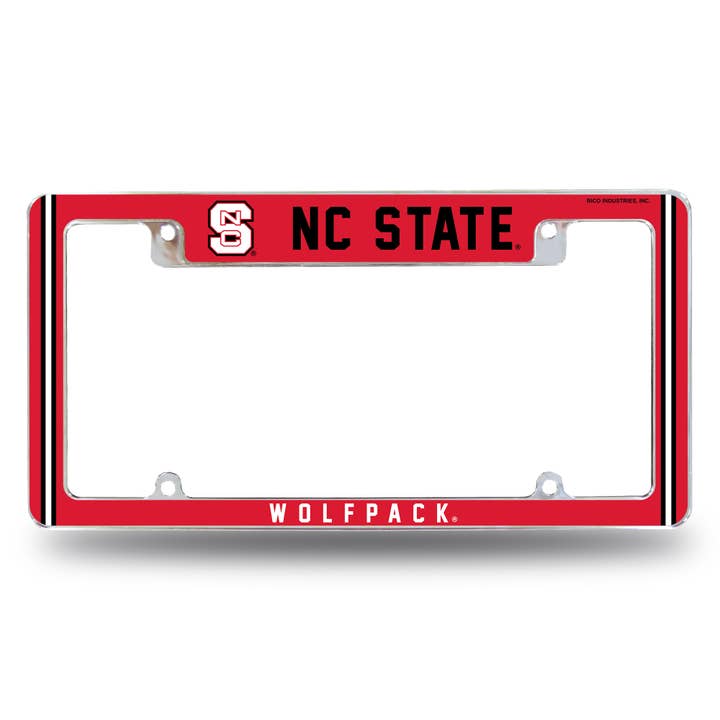 NCAA North Carolina State Wolfpack Classic Chrome Frame for wholesale by Rico Industries