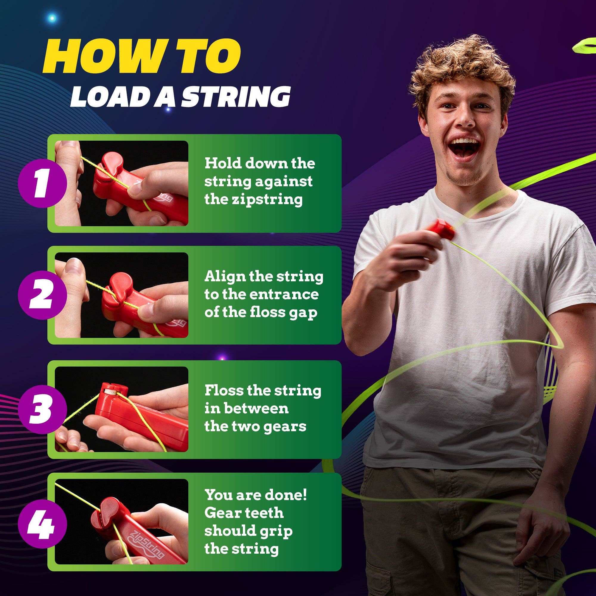 ZipString - Wholesale Classic Toy - Kids - Psycho Pack4