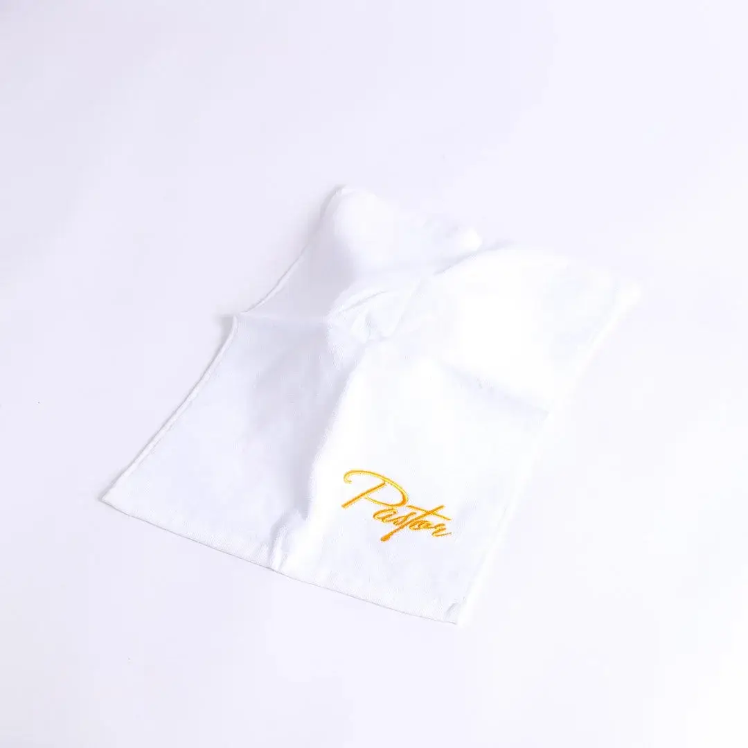 Swanson Christian Products - Vente Torchons - Pastor Towel - Pasteur - Blanc - Coton1