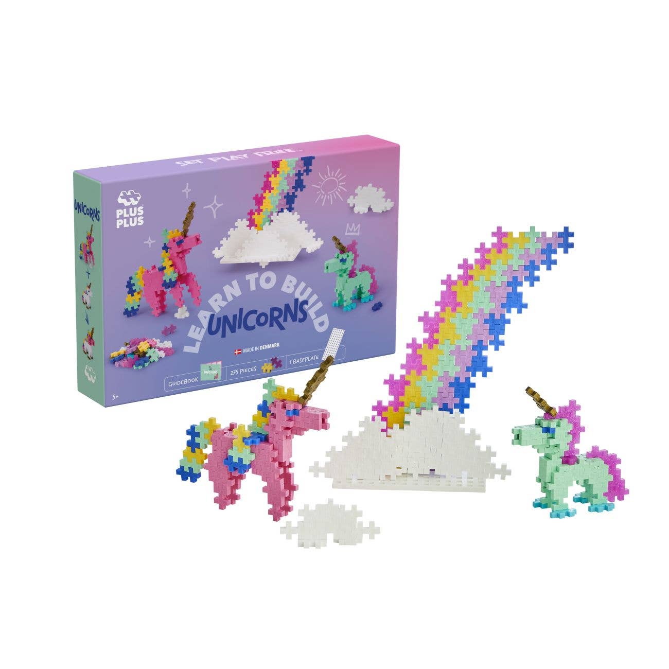 Kontiki - Wholesale Build-a-Toy - Kids - 275Pcs Unicorn Discovery Kit - Construction Game PLUS PLUS0