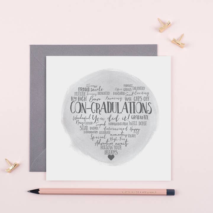 Graduation Card - Heartfelt Collection for wholesale by Little Paperie