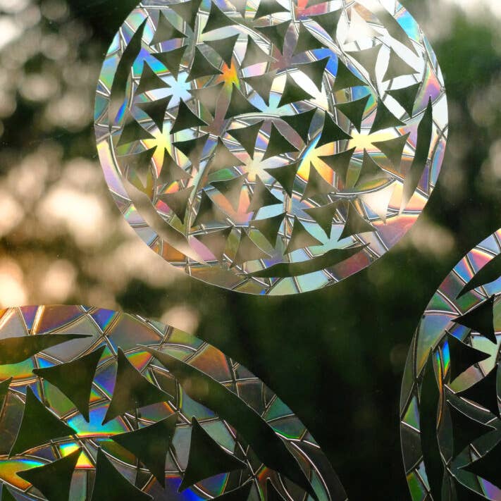 Window Gems - Wholesale Suncatcher - Flower of Life Mandala Window Clings - Casts rainbows!1