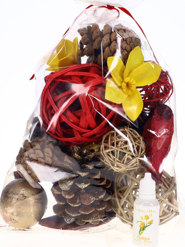 Túlipas Recheir/Vaso Decorativo Potpourri por atacado de Comforts of Home