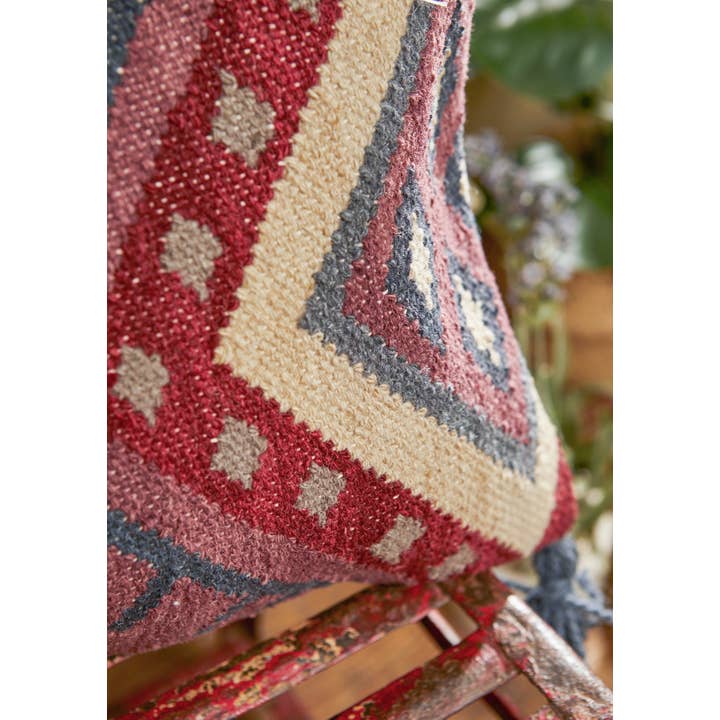 Namaste – wholesale Throw pillow cover – Izmir Hand Woven Wool/cotton Kilim Cushion Cover