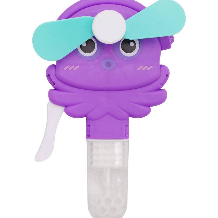 ASSORTED Sea Animals Bubble Wand Manual Fan - 24 Pcs for wholesale on Faire9