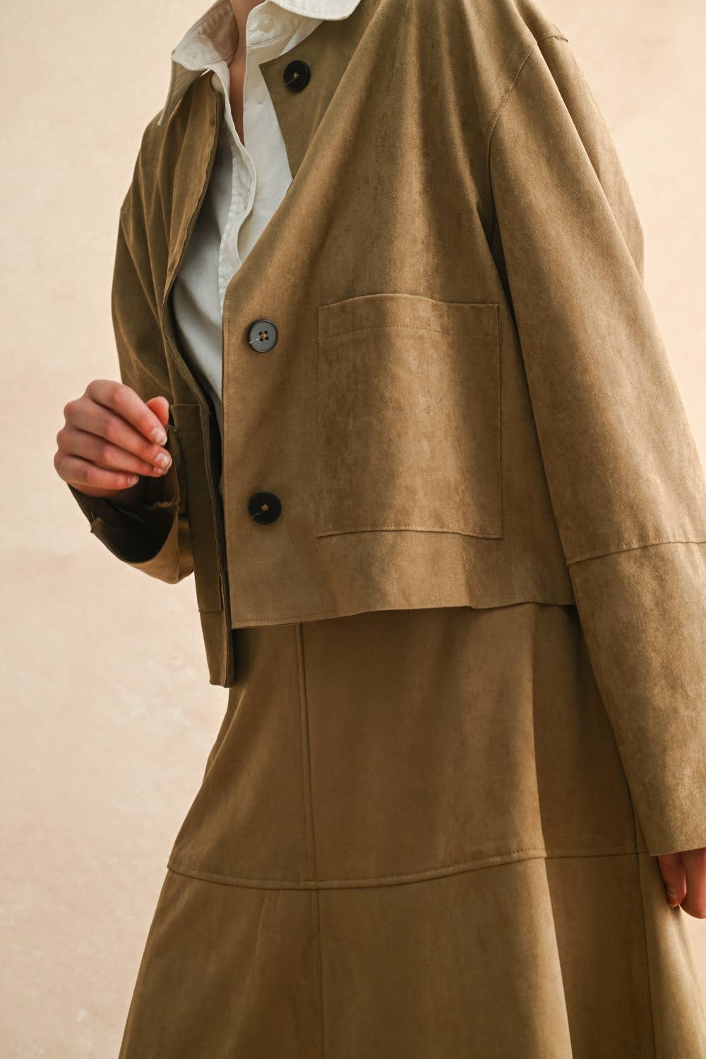 MOKA Veste en daim J5208ST en vente sur Faire4