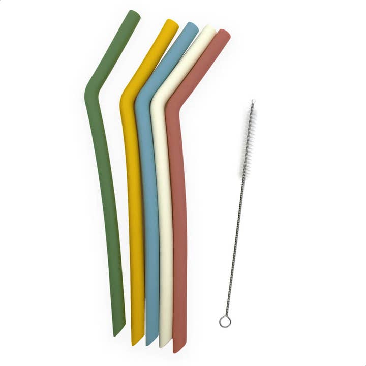 Silicone straws XL for wholesale by Smikkels