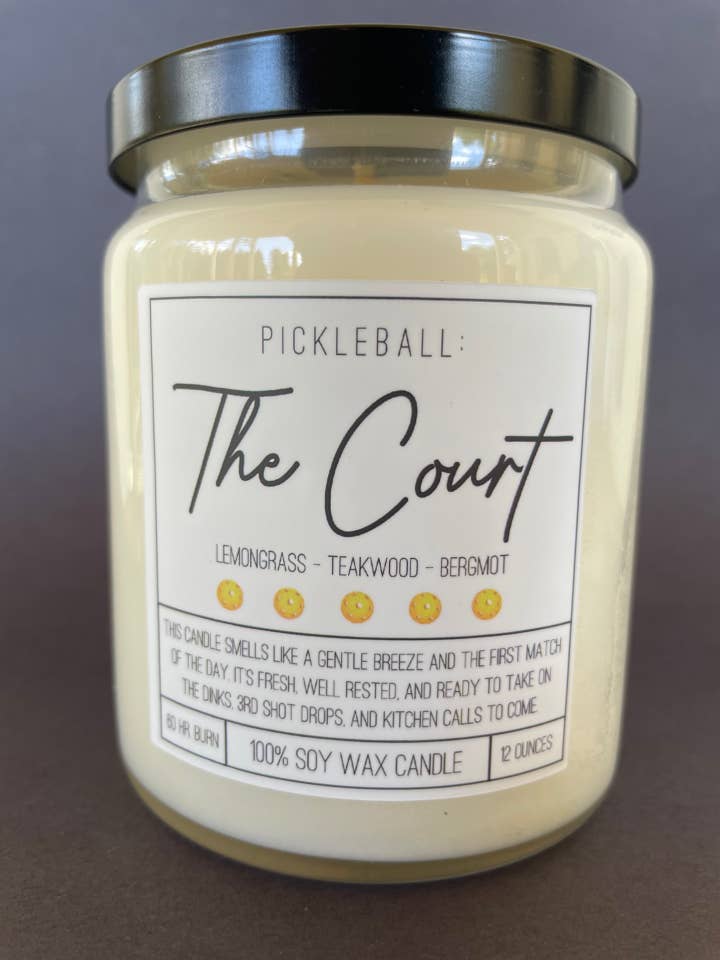 Pickleball Candle: Domstolen för wholesale av Paddle Tennis and Pickleball Shop