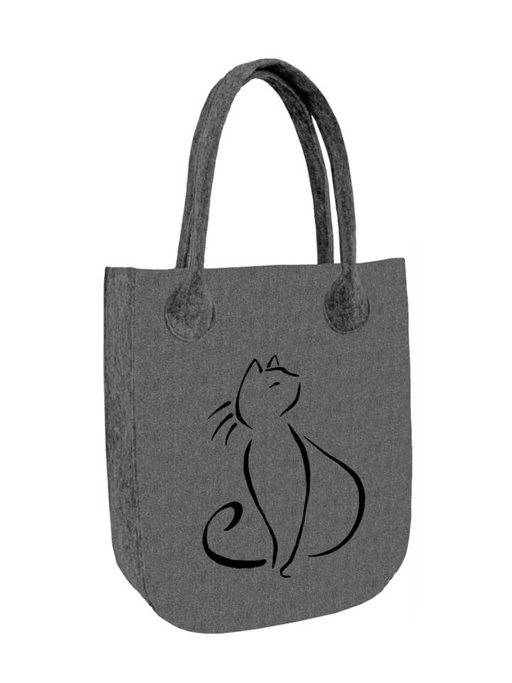 Ferdinand Felt Shopper Bag City Bertoni Line for wholesale by IngrossoBertoni by INCI Srl