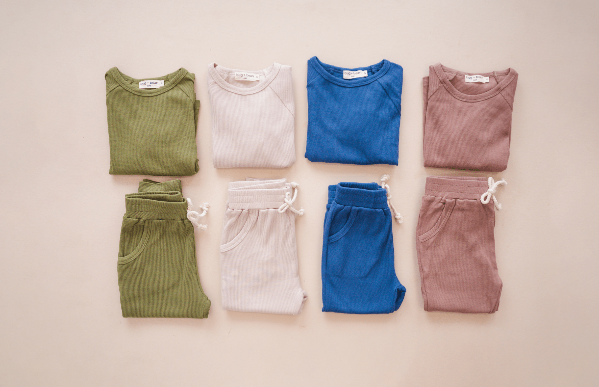 bug + bean kids - Wholesale Lounge Set - Kids - Organic Cotton Lounge Set for Babies + Toddlers  | Oatmeal2