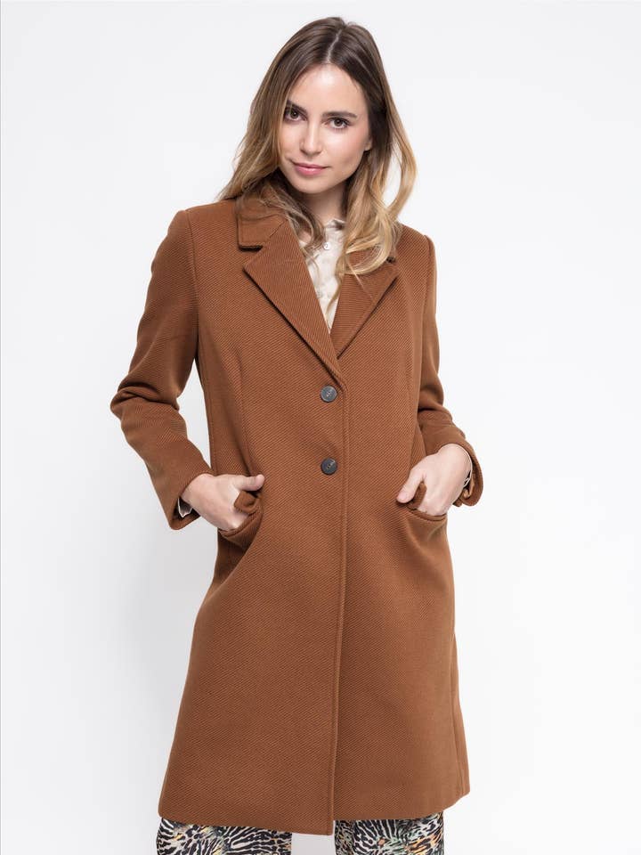 3/4 STRUCTURED B2B COAT for wholesale by CMS Love