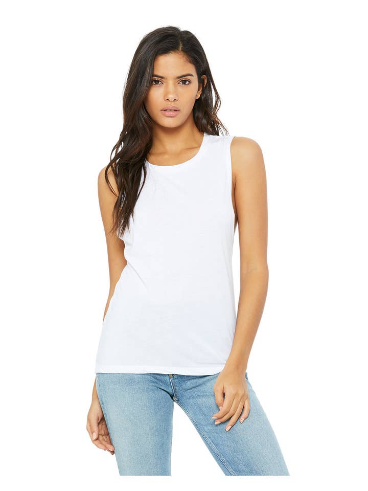 Total Apparel - Wholesale Tank Top - Women's - Bella Canvas Ladies' Flowy Scoop Muscle Tank | B8803