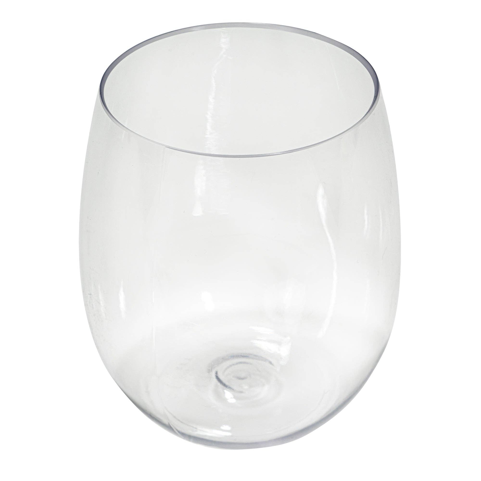 Portofino International Trading, USA - Wholesale Wine Glass - Plastic Stemless Wine Glass 12oz2