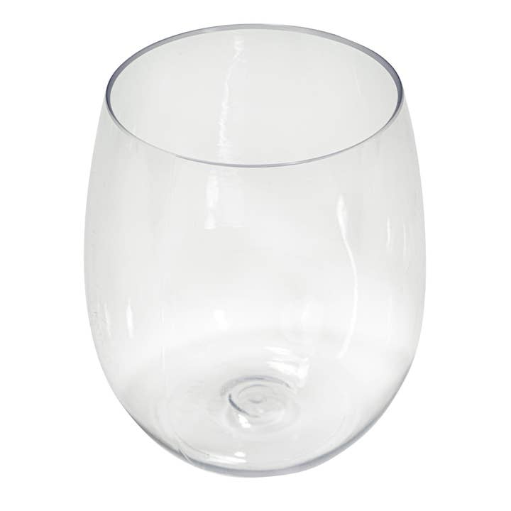 Portofino International Trading, USA - Wholesale Wine Glass - Plastic Stemless Wine Glass 12oz2