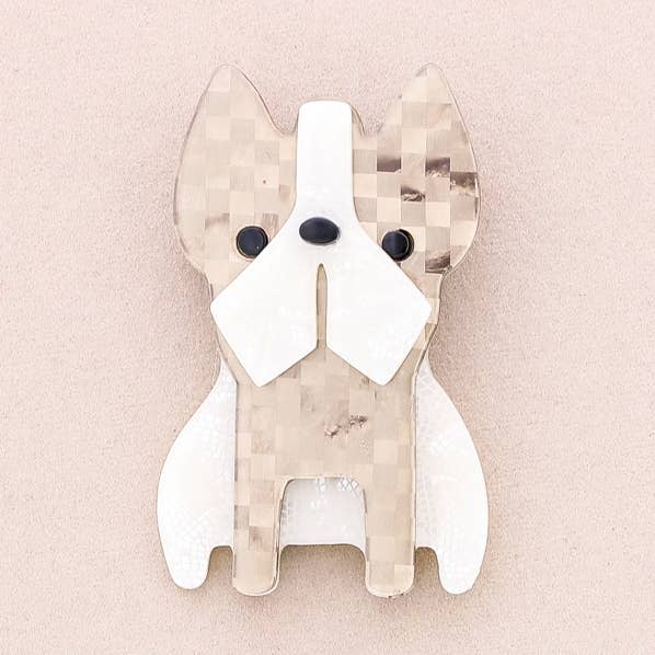 Hundebrosche aus Resin für den Großhandel von Sonata