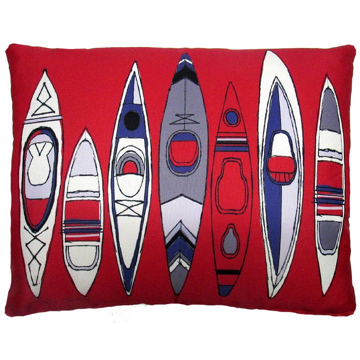 Pillow - Canoes - indoor / outdoor cushion for wholesale by Magnolia Casual