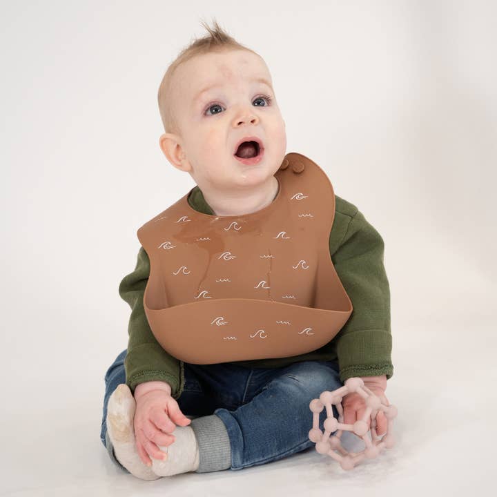 EvryBaby – wholesale Bib – Baby – Wave Silicone Baby Bib4