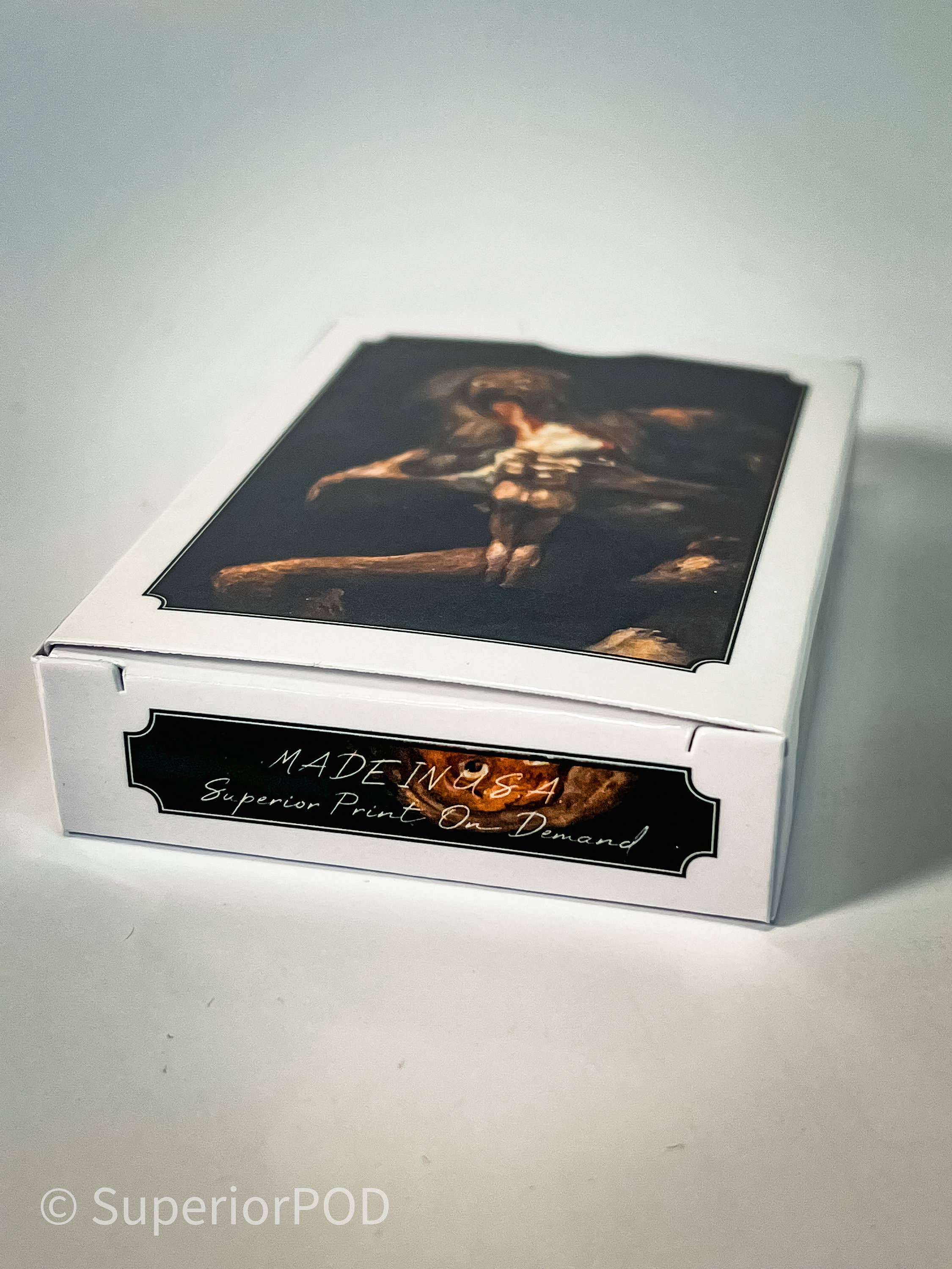 Superior Print on Demand – Cartas de jogar por atacado – Francisco Goya Saturno Devorando o Filho a Jogar Baralho de Cartas6