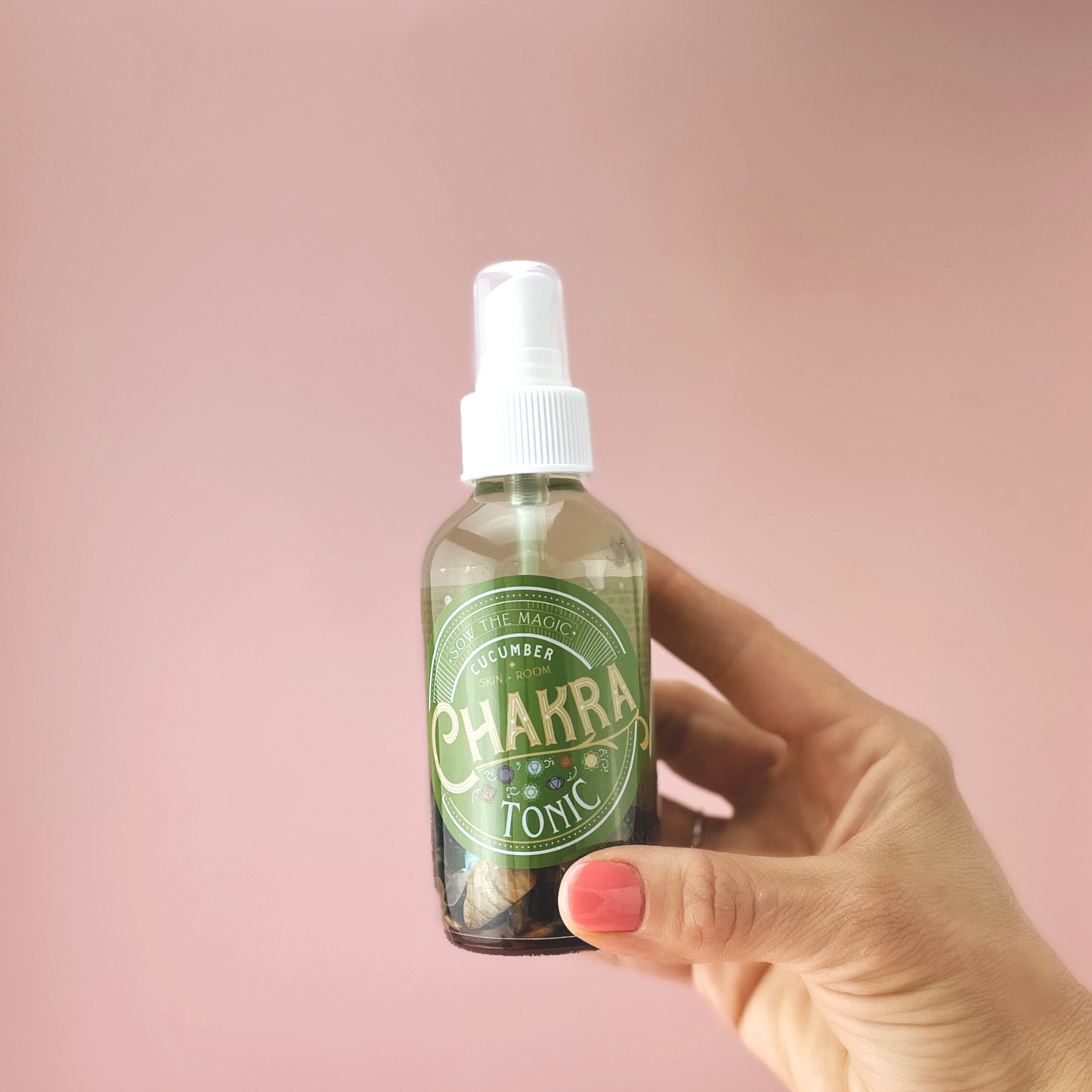 Sow the Magic – Großhandel Raum- & Wäschespray – Mit Edelsteinen angereichertes Chakra-Körper-Tonikum und Raumtonikum3