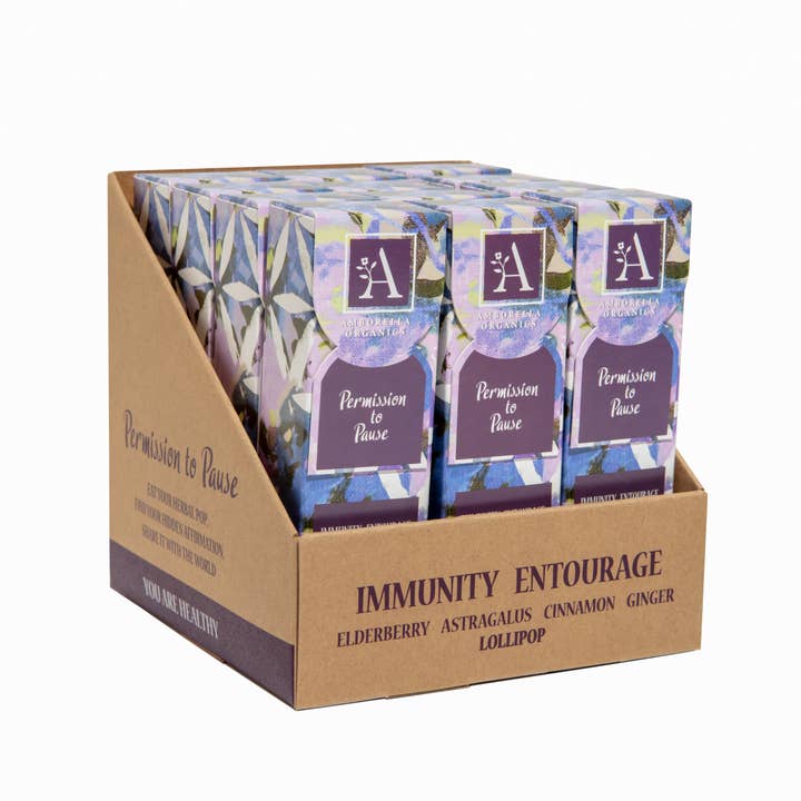 Amborella Organics - Wholesale Lollipop - Elderberry Lollipops w/ Positive Affirmations3