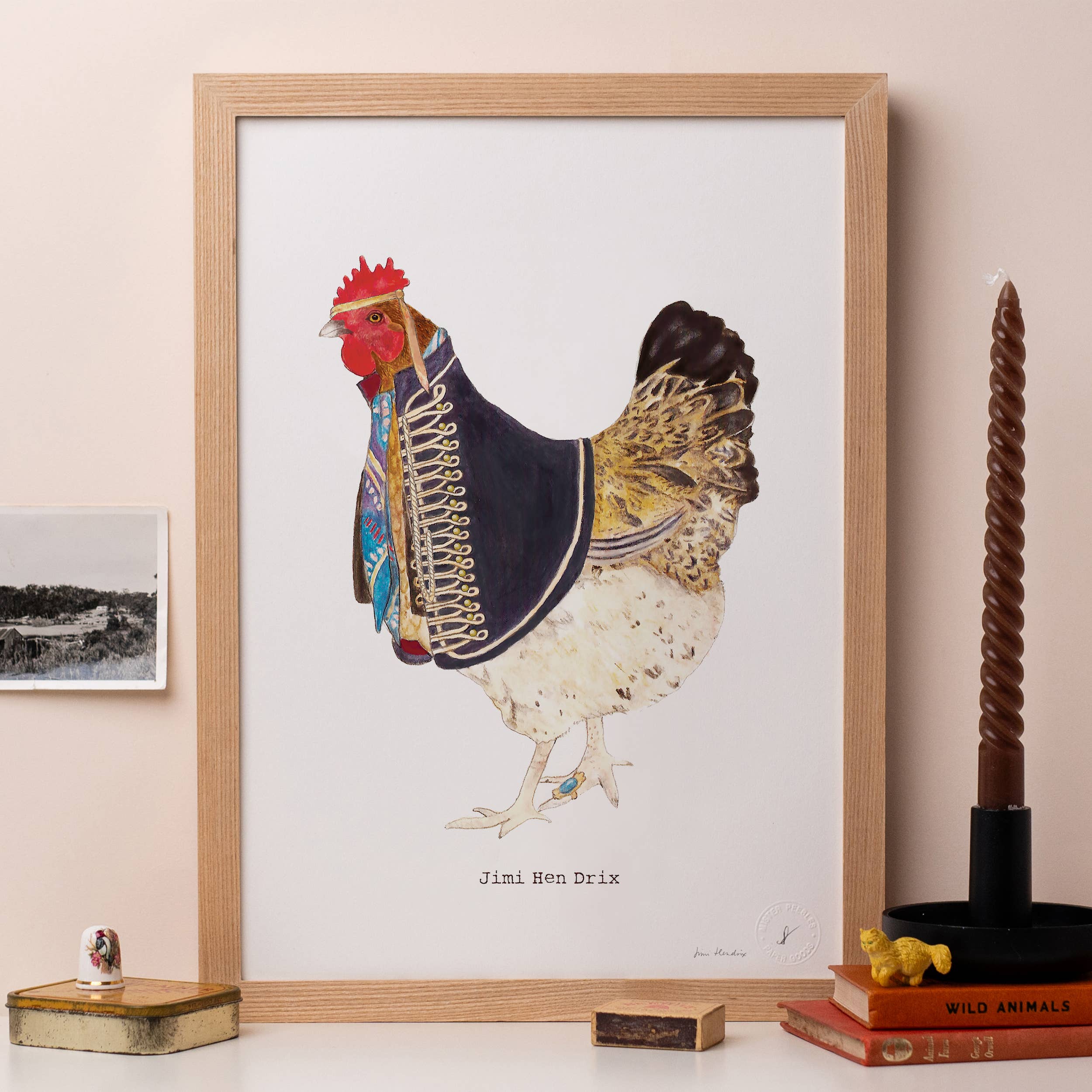Mister Peebles – wholesale Art print – Jimi Hen Drix Print1