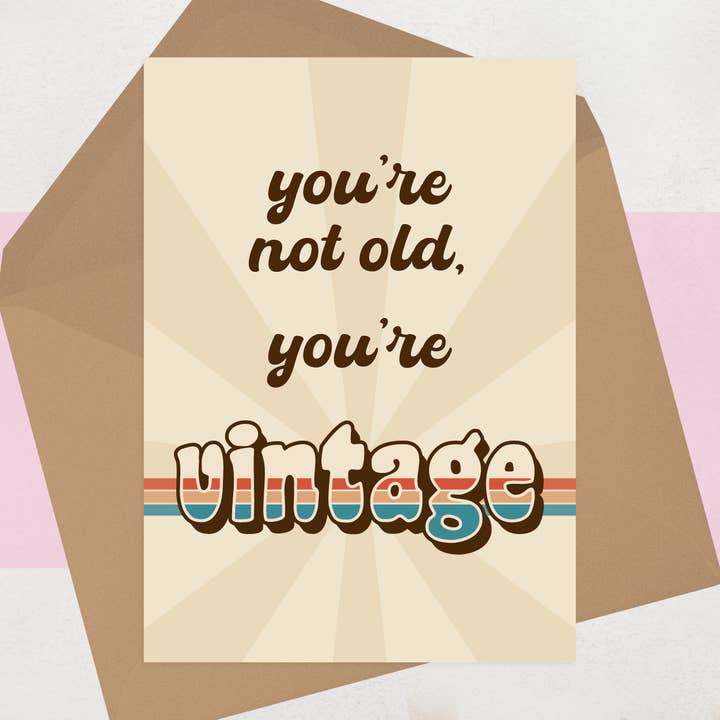 OCD Greeting Cards - Wholesale Birthday Card - Vintage Birthday Card - Funny Retro 60s, 70s Greeting Cards