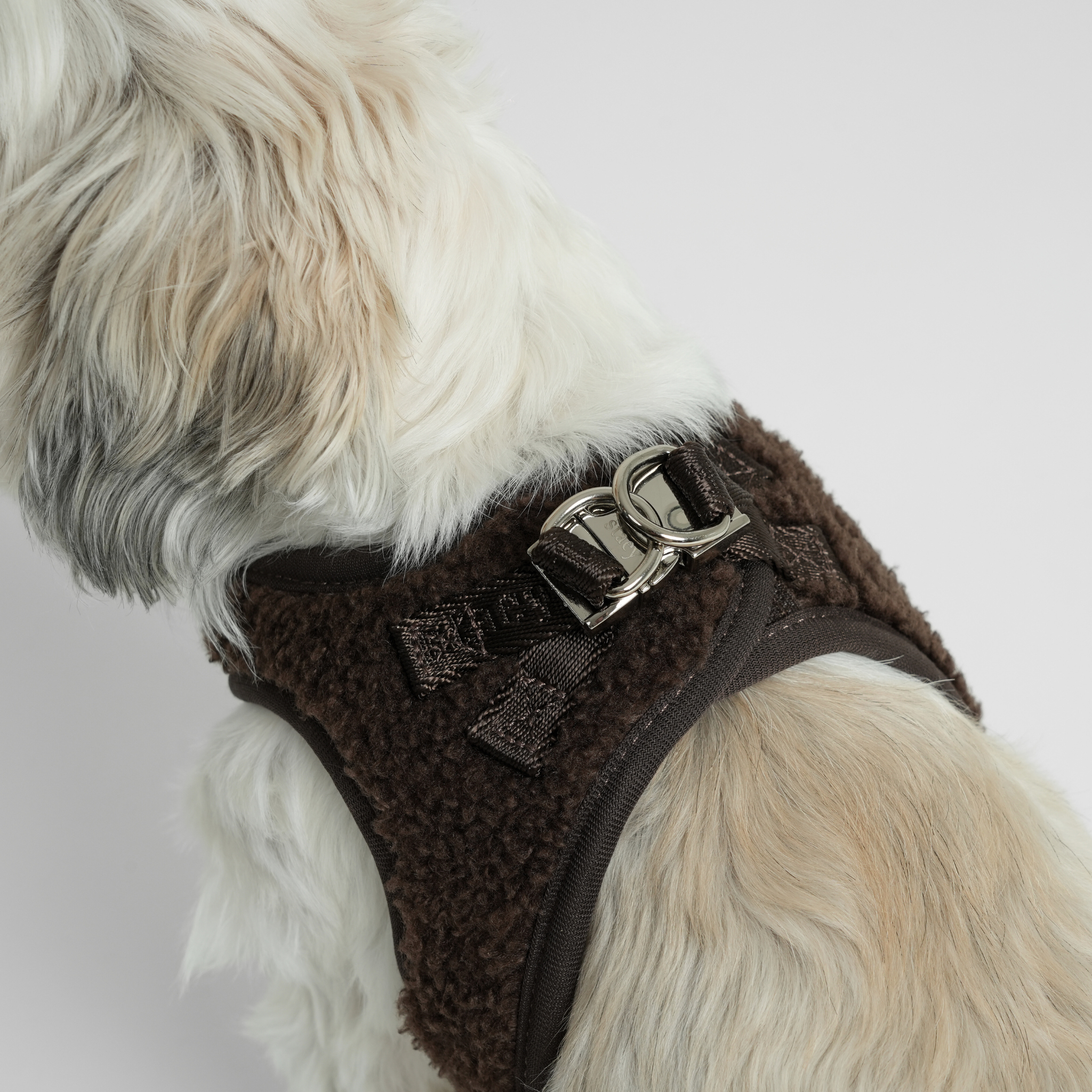 Staey - Wholesale Pet Harness - Dog - Step-In Dog Harness Teddy | Espresso7