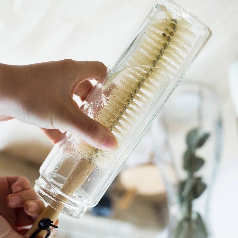 Premium Wooden Pan & Dish Cleaning Brush – Durable Stainless Steel & PP Bristles for wholesale on Faire3