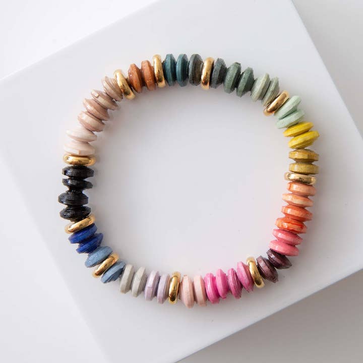 Noonday Collection - Wholesale Beaded Bracelet - Color Theory Bracelet