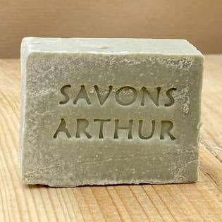 Organic Olive Oil and Green Clay Soap & Shampoo for wholesale by Savons Arthur